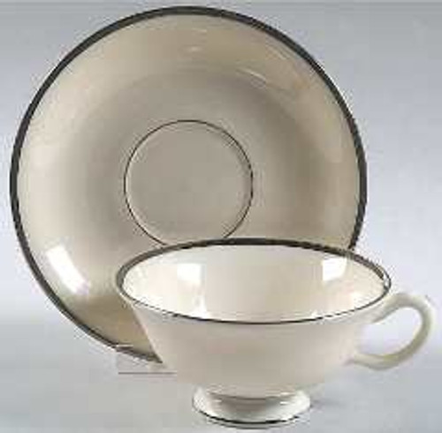 Montclair Lenox Old Flare Style Cup And Saucer Montclair Lenox Old Flare Style Cup And Saucer