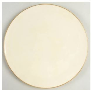 Olympia Gold Dinner Plate