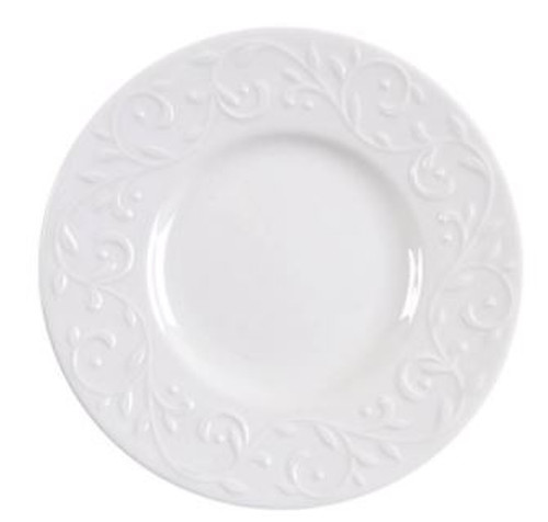 Opal Innocence Carved Lenox Bread And Butter Plate
