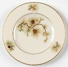 Pine Bread and Butter Plate