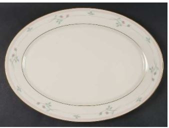 Rose Manor Large Oval Platter