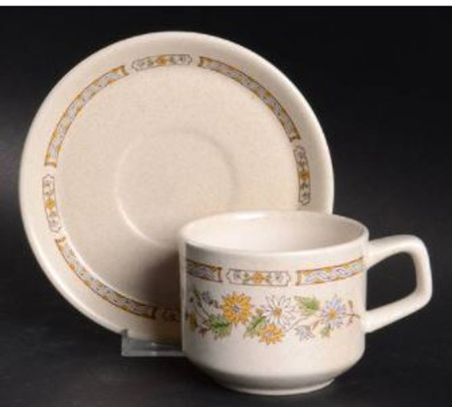 Sandflowers Lenox Cup And Saucer