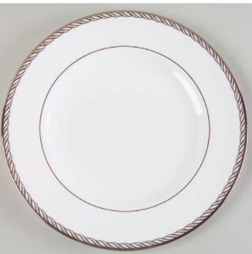 Serpentine Platinum Lenox Dinner Plate