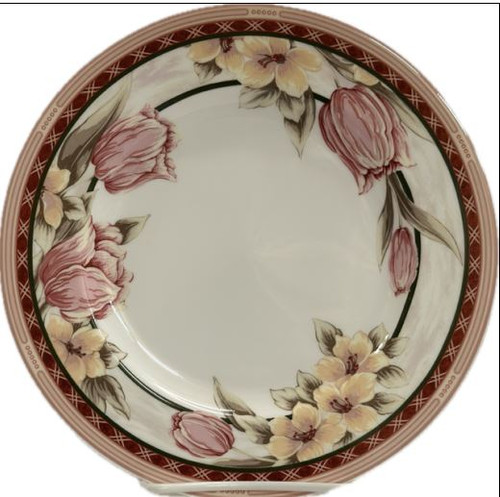 Simply Tulips Round Salad Plate