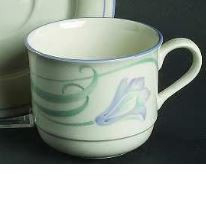 Sky Blue Blossoms Cup Only