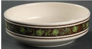 Spanish Swirl Round Soup Cereal Bowl