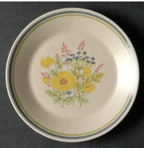 Summer Spice Bread and Butter Plate