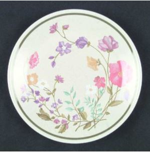 Summer Wind Round Salad Plate