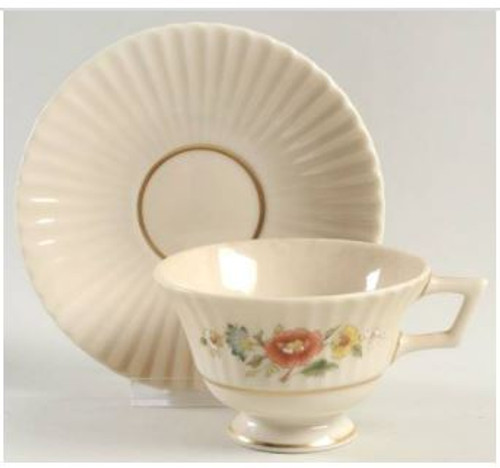 Temple Blossom Lenox Cup And Saucer
