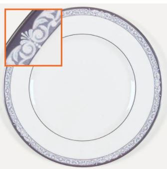 Vintage Lace Dinner Plate