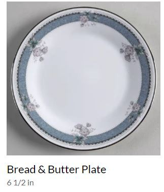 Alhambra Bread and Butter Plate