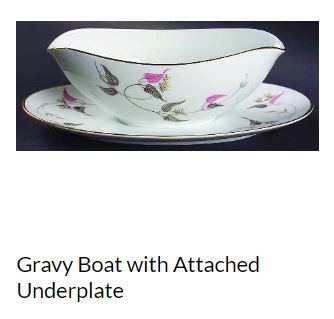Arden Gravy Boat and Stand