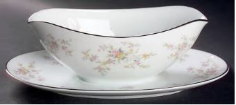 Arlene Gravy Boat and Stand