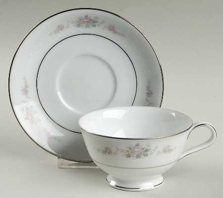 Astor Rose Cup and Saucer