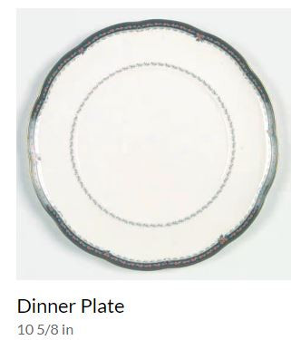 Belcourt Dinner Plate