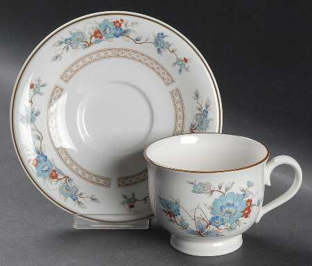Bleufleur Cup and Saucer