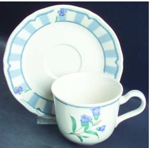 Blue Estate Noritake Cup And S