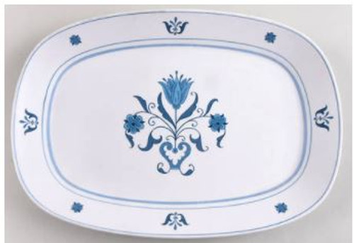 Blue Haven Noritake Medium Platter Blue Haven Noritake Medium Platter