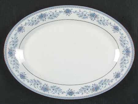 Blue Hill Small Oval Platter