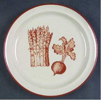 Bounty Round Salad Plate