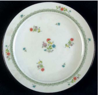 Brittany Round Salad Plate