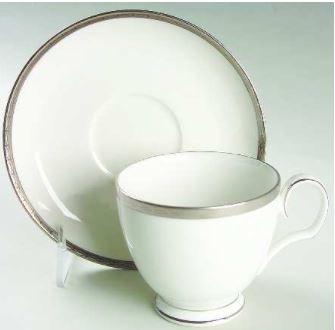 Cascade Platinum Cup and Saucer
