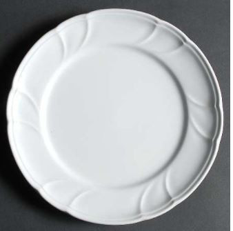 Centennial White Dinner Plate