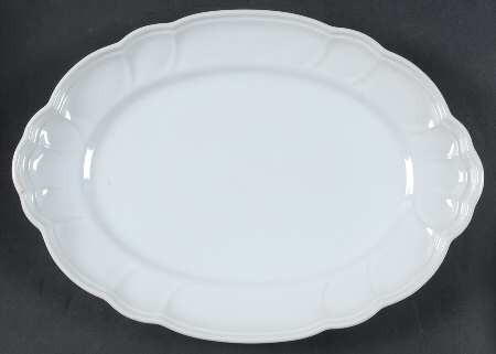 Centennial White Medium Oval Platter
