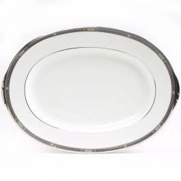 Chatelaine Platinum Medium Oval Platter