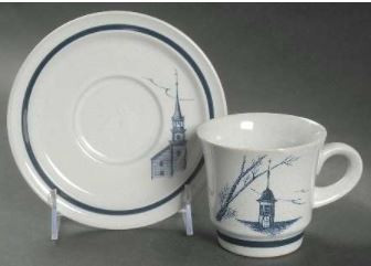 Colonial Times Cup and Saucer