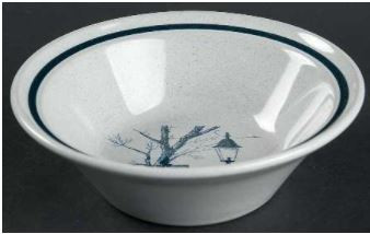 Colonial Times Round Soup Cereal Bowl