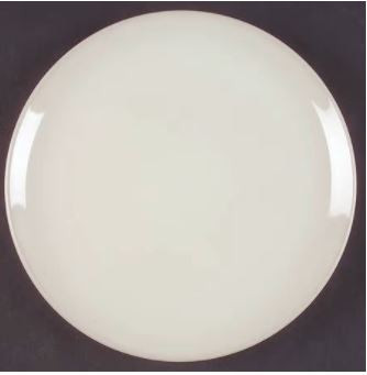 Colorwave Cream Round Salad Plate