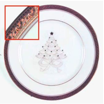 Crestwood Gold Luncheon Plate or Accent Plate