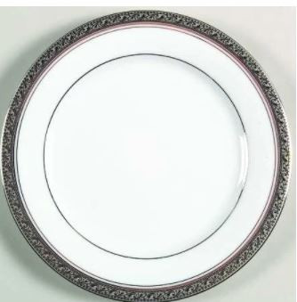 Crestwood Platinum Round Salad Plate