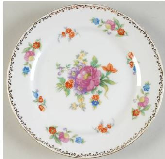 Dresolina Round Salad Plate