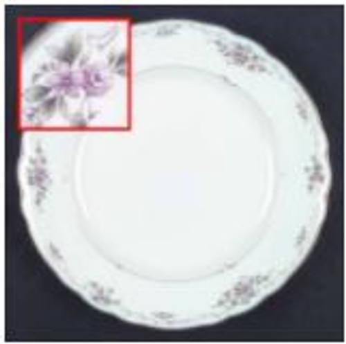 Floral Embrace Noritake Dinner Plate