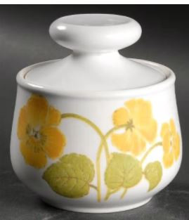 Flower Time Sugar and Lid