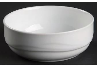 Foam White Round Soup Cereal Bowl