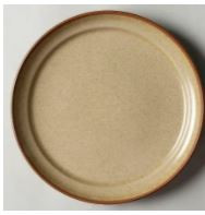 Gingerbread Round Salad Plate