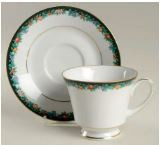 Golden Cove Cup and Saucer