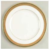 Golden Mastery Round Salad Plate
