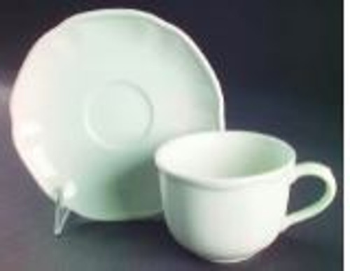 Gourmet White Noritake Cup And Saucer