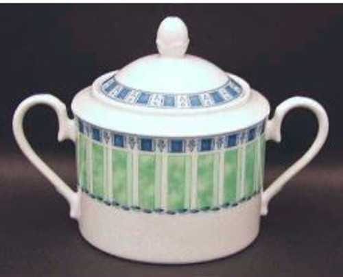 Green Icicle Noritake Sugar Wi