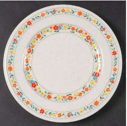 Happy Talk Round Salad Plate