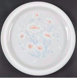 Ice Flowers Dinner Plate