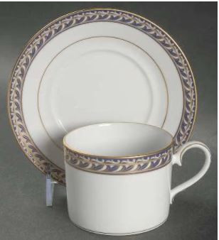 Indigo Waltz Cup and Saucer