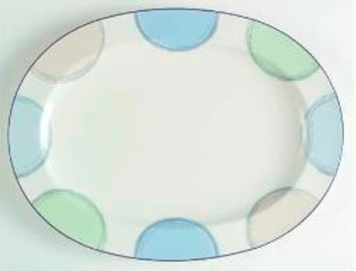 Java Blue Noritake Medium Pla