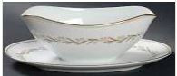 Laurel Gravy Boat and Stand