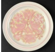Love Bird Round Salad Plate
