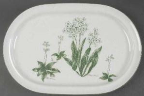 Mountain Flowers Medium Oval Platter